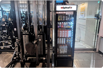 알파핏 헬스장 무인판매기 도입 헬스장 파트너 4